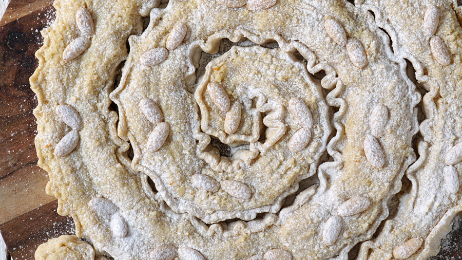 Freshly baked Rapska Torte